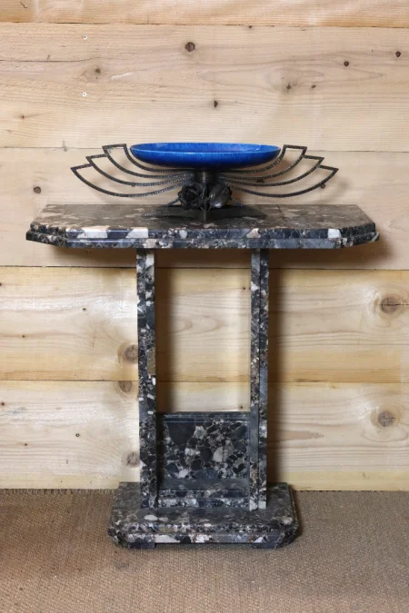 Console Art Déco en marbre