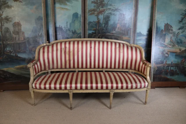 Grand canapé d'époque Louis XVI