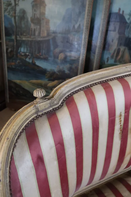 Grand canapé d'époque Louis XVI