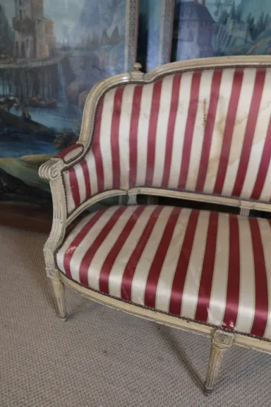 Grand canapé d'époque Louis XVI