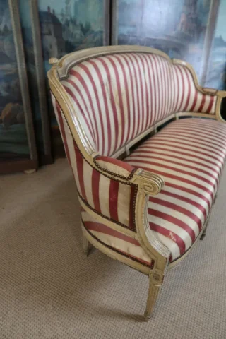 Grand canapé d'époque Louis XVI