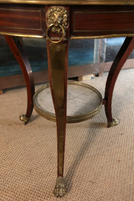FRENCH EMPIRE PERIOD TABLE