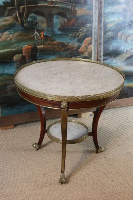 FRENCH EMPIRE PERIOD TABLE