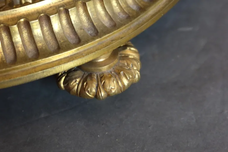 Cave à liqueurs en bronze doré XIXème