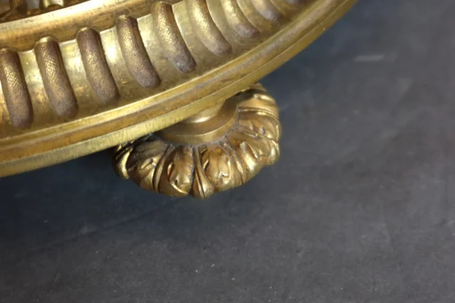 Cave à liqueurs en bronze doré XIXème