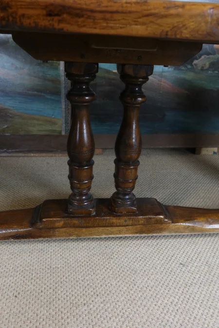 Table de ferme en chêne