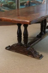 Table de ferme en chêne
