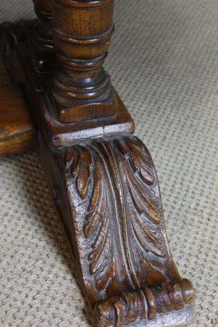 Table de ferme en chêne