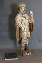 EIGHTEENTH CENTURY SCULPTURE OF ST ROCH
