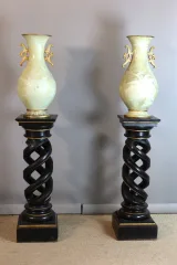 Paire de sellettes torsadées Napoléon III