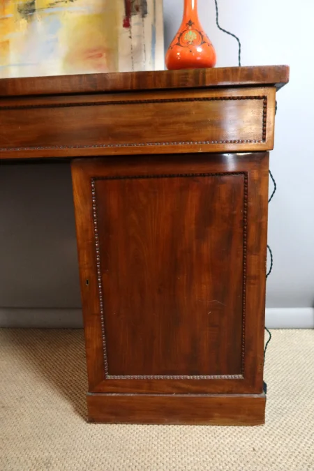 Console desserte en acajou XIXème siècle
