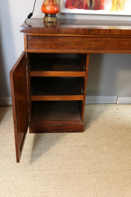 Console desserte en acajou XIXème siècle