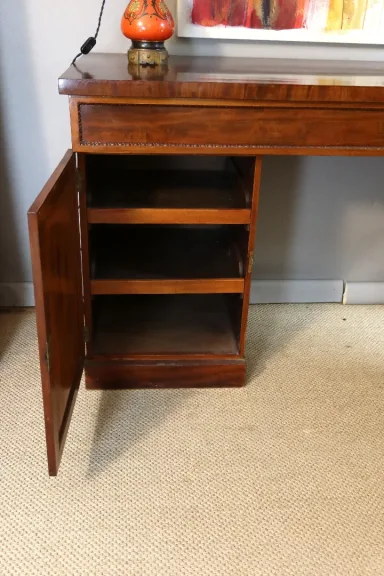 Console desserte en acajou XIXème siècle