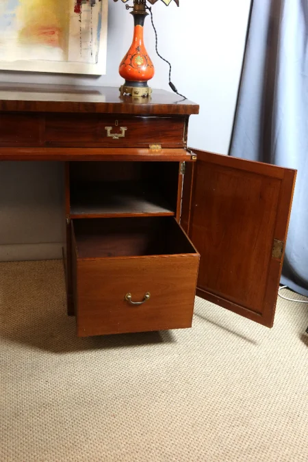 Console desserte en acajou XIXème siècle
