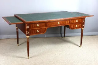 Bureau double face style Louis XVI époque XIXème