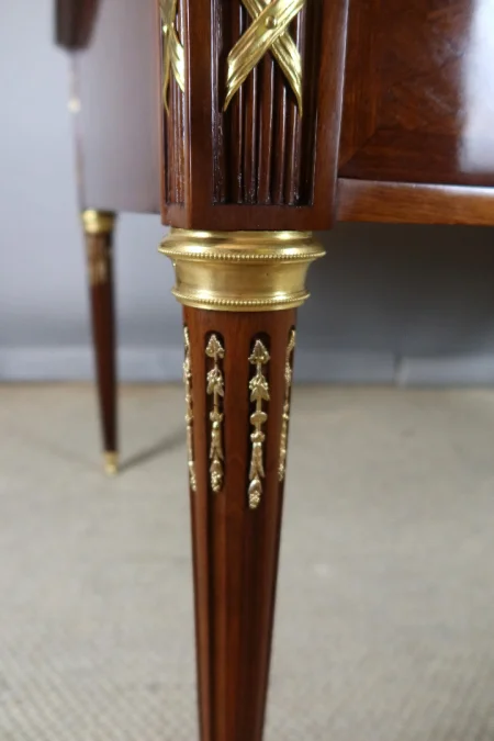 Bureau double face style Louis XVI époque XIXème