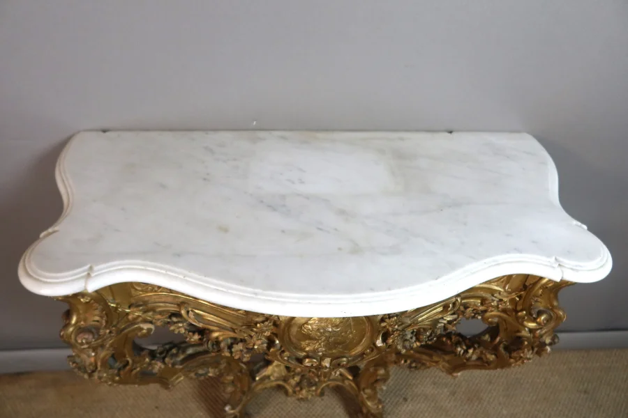 LOUIS XV STYLE CONSOLE TABLE