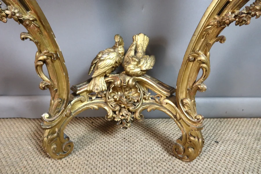 LOUIS XV STYLE CONSOLE TABLE