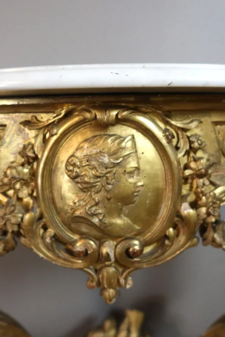 LOUIS XV STYLE CONSOLE TABLE