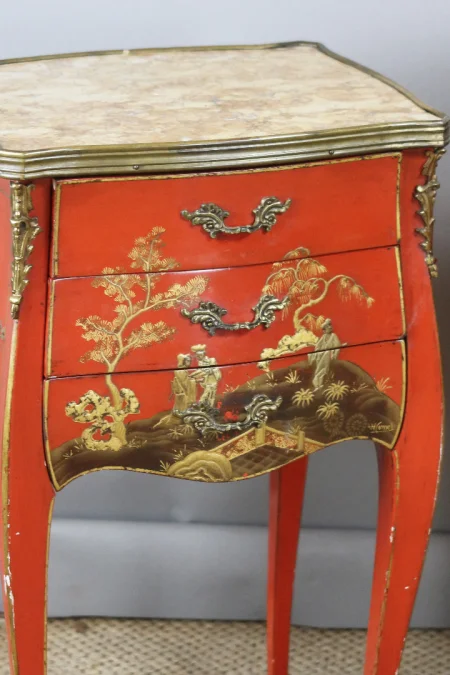 LOUIS XV STYLE BEDSIDE TABLES