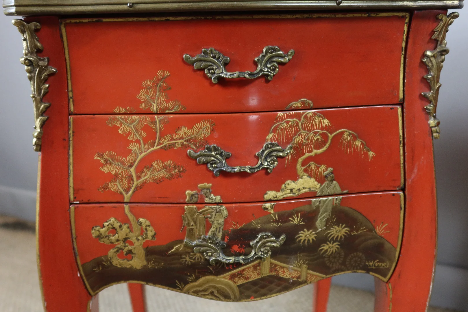 Chevets laqués style Louis XV