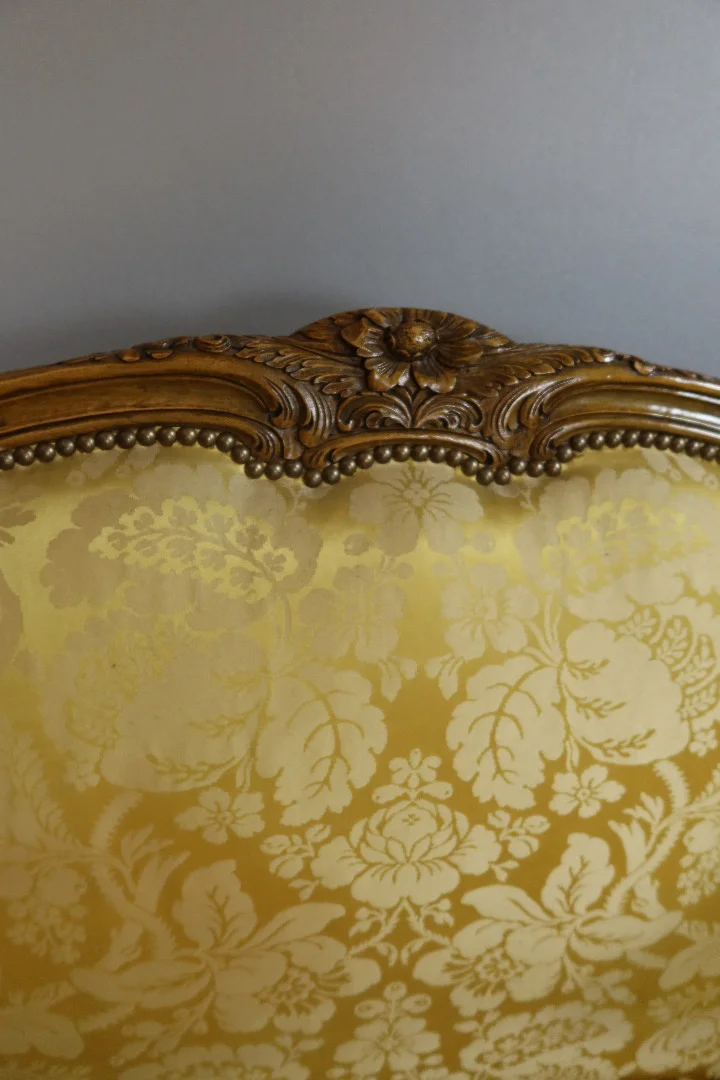 LIT LOUIS XV EN NOYER