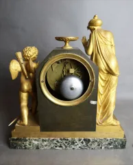 GILT BRONZE CLOCK