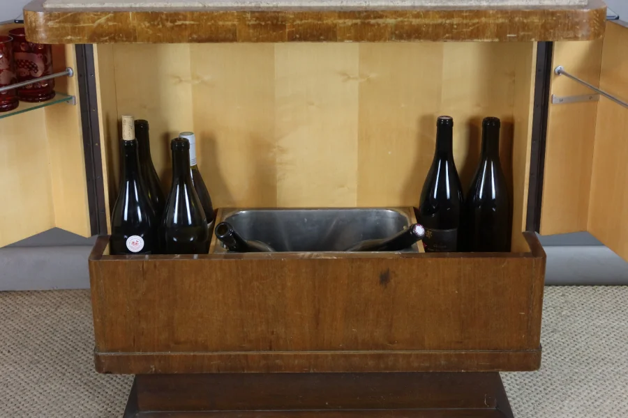 Bar serviteur sur roulettes