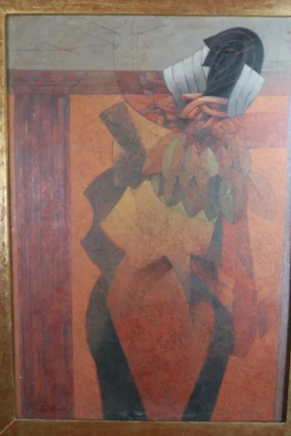 ISMAEL GUARDADO の署名入り絵画