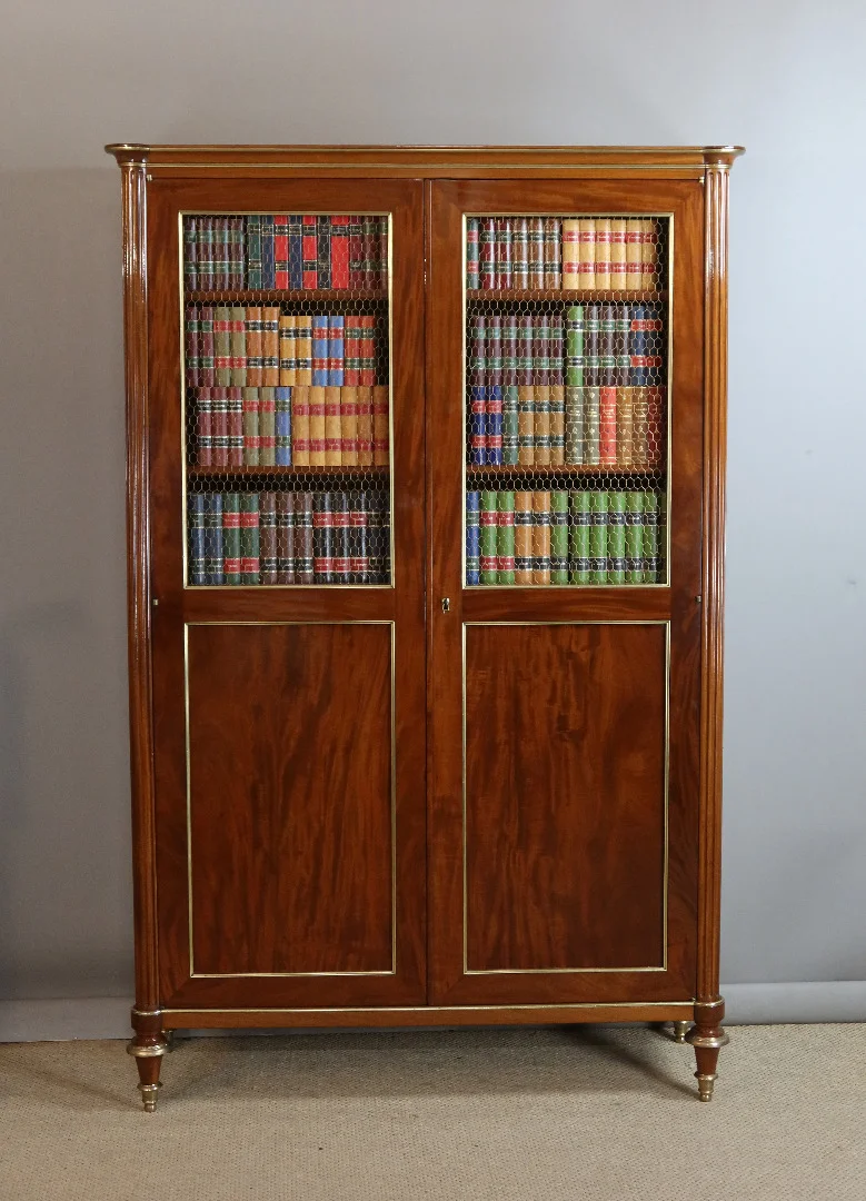 BOEKENKAST UIT DE BEGIN VAN DE NEGENTIENDE EEUW