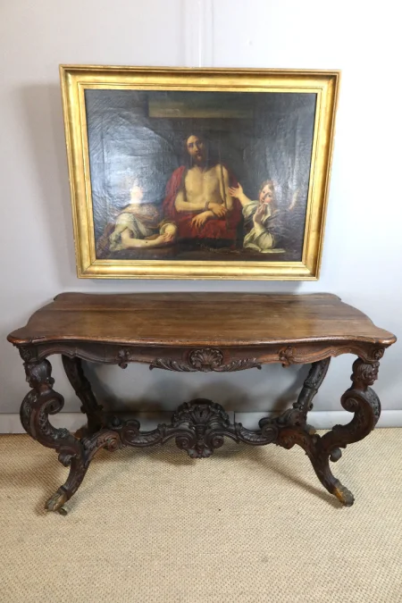 Table de milieu console XIXème