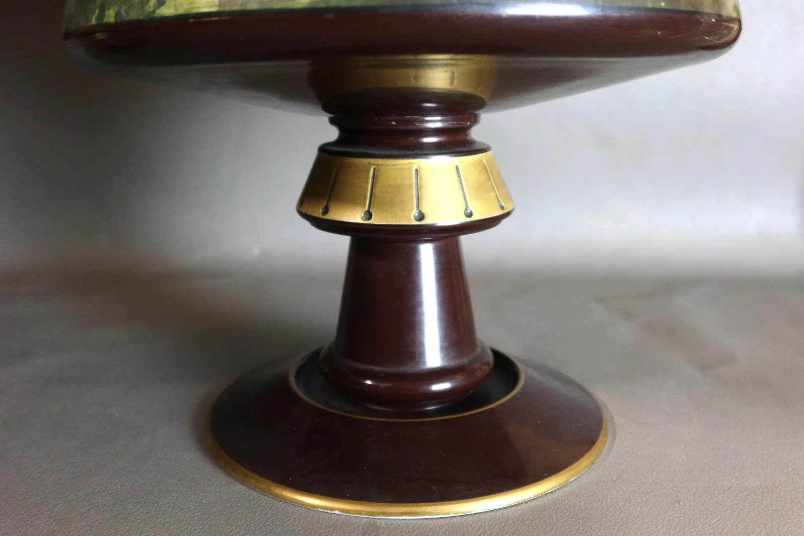 Paire de très grands vases Creil et Montereau "Lebeuf Milliet" (1840-1876)