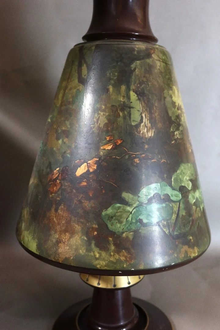 Paire de très grands vases Creil et Montereau "Lebeuf Milliet" (1840-1876)