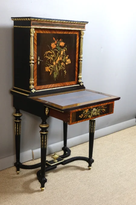 Secrétaire bonheur du jour Napoléon III