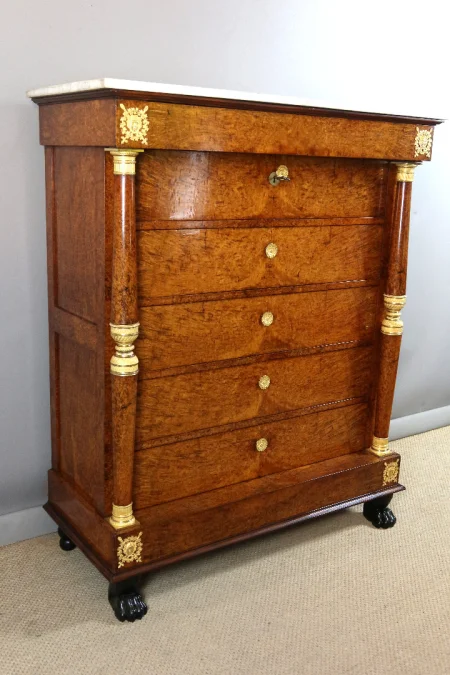 Semainier style Empire XIXème siècle