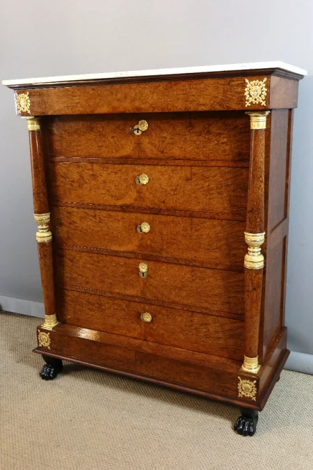 Semainier style Empire XIXème siècle
