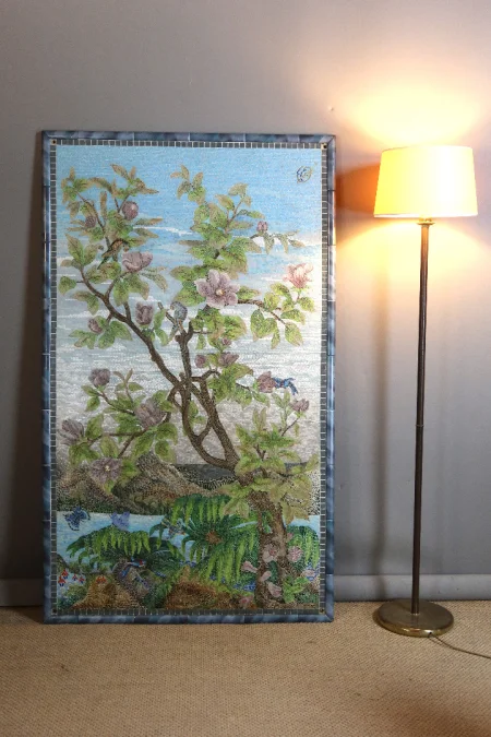 Grand panneau en mosaïque