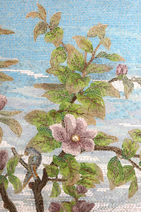 Grand panneau en mosaïque
