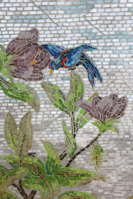 Grand panneau en mosaïque