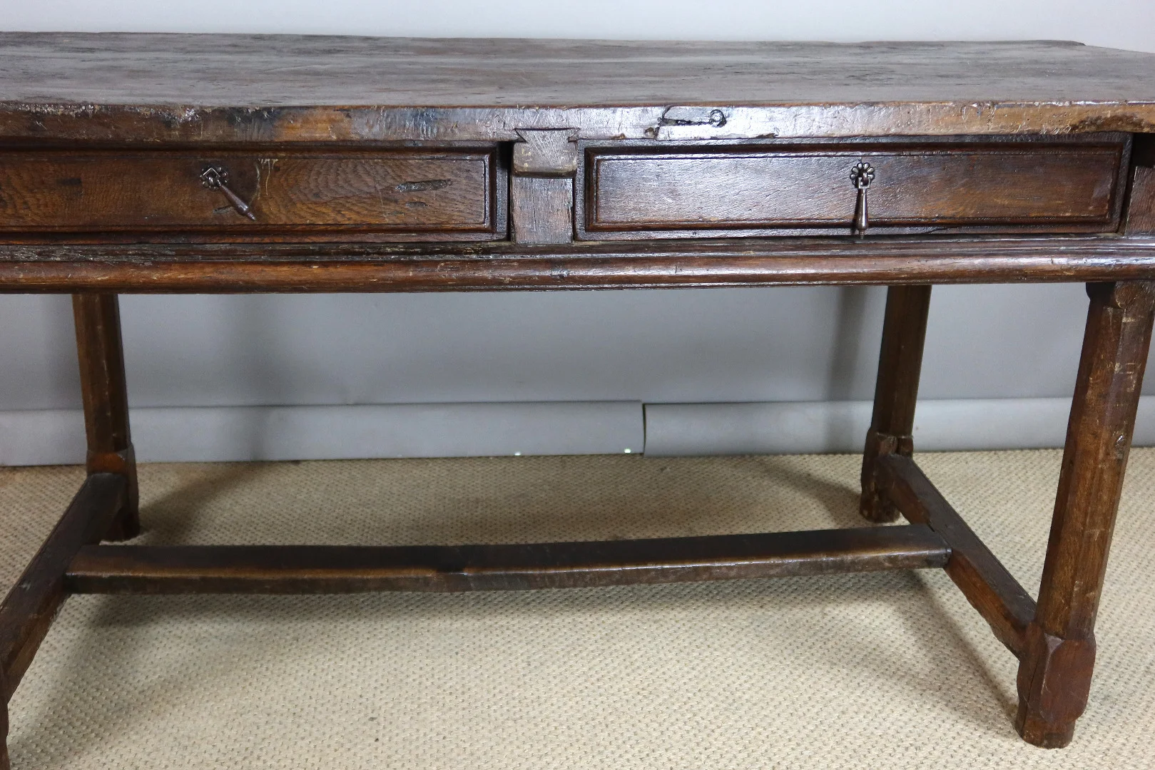 Table en chêne XVIIème siècle
