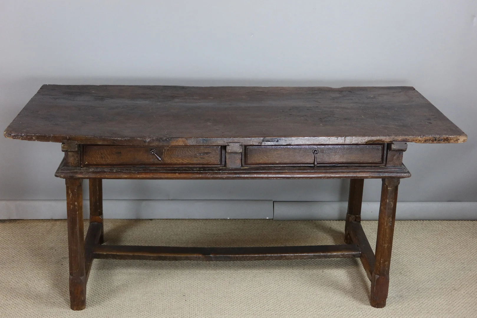 Table en chêne XVIIème siècle