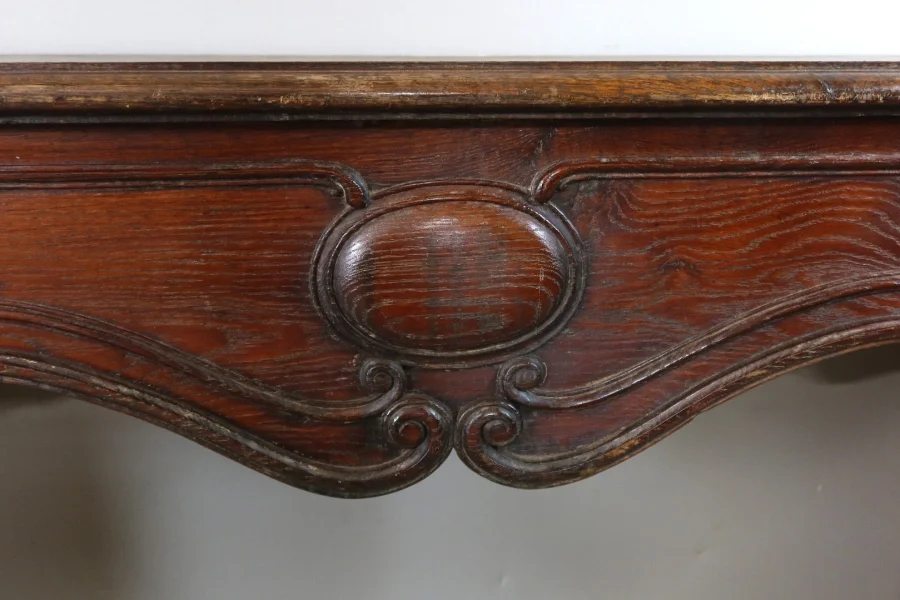 Cheminée en chêne XIX