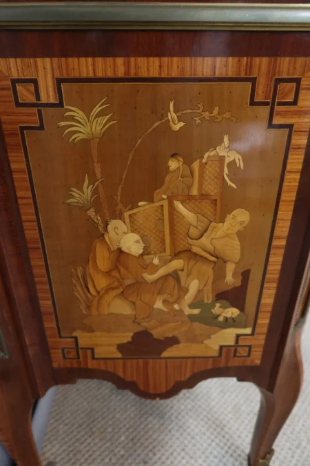 Commode Transition en marqueterie XXème