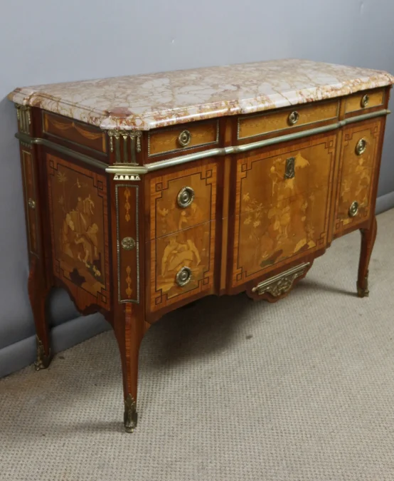 Commode Transition en marqueterie XXème