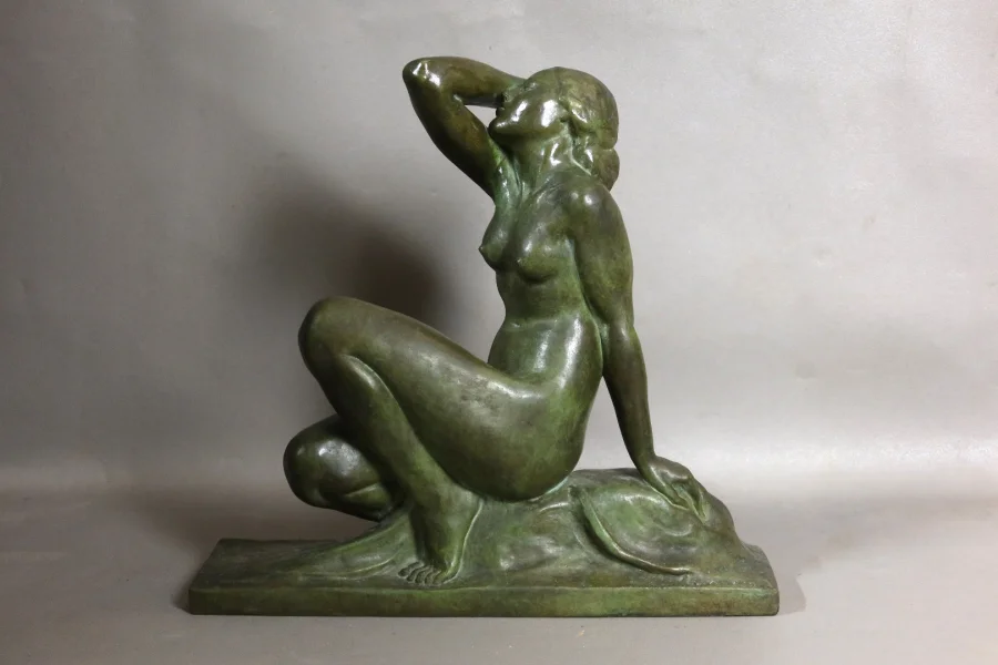 Sculpture en bronze signée Jean Ortis
