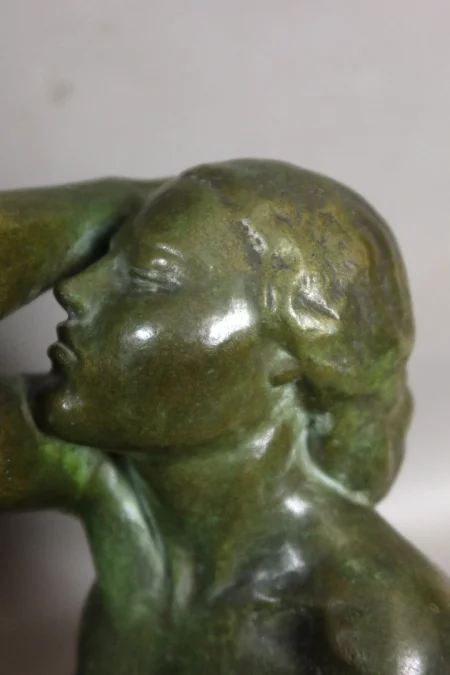 Sculpture en bronze signée Jean Ortis