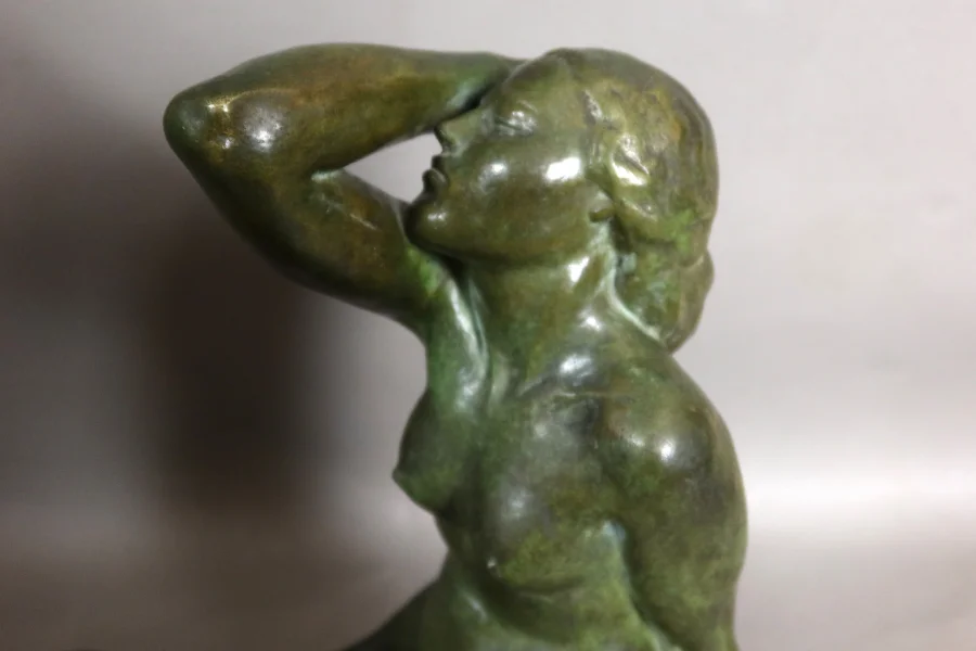 Sculpture en bronze signée Jean Ortis