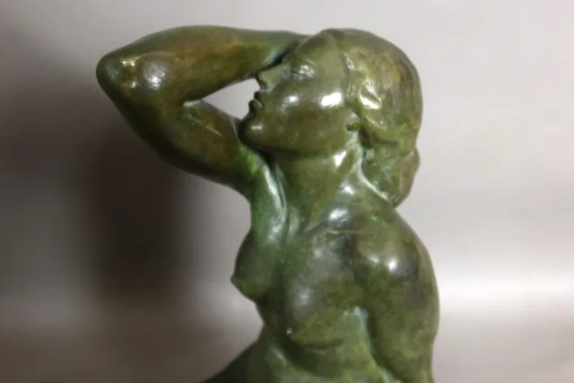 BRONZE SCULPTURE signed JEAN ORTIS