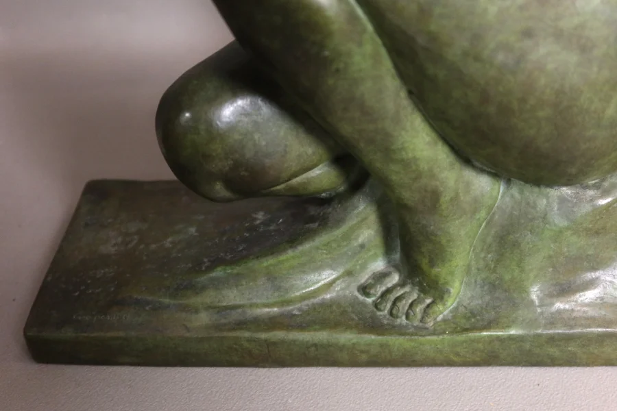 Sculpture en bronze signée Jean Ortis