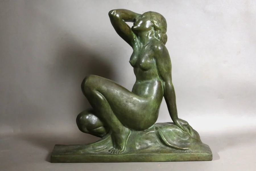 Sculpture en bronze signée Jean Ortis